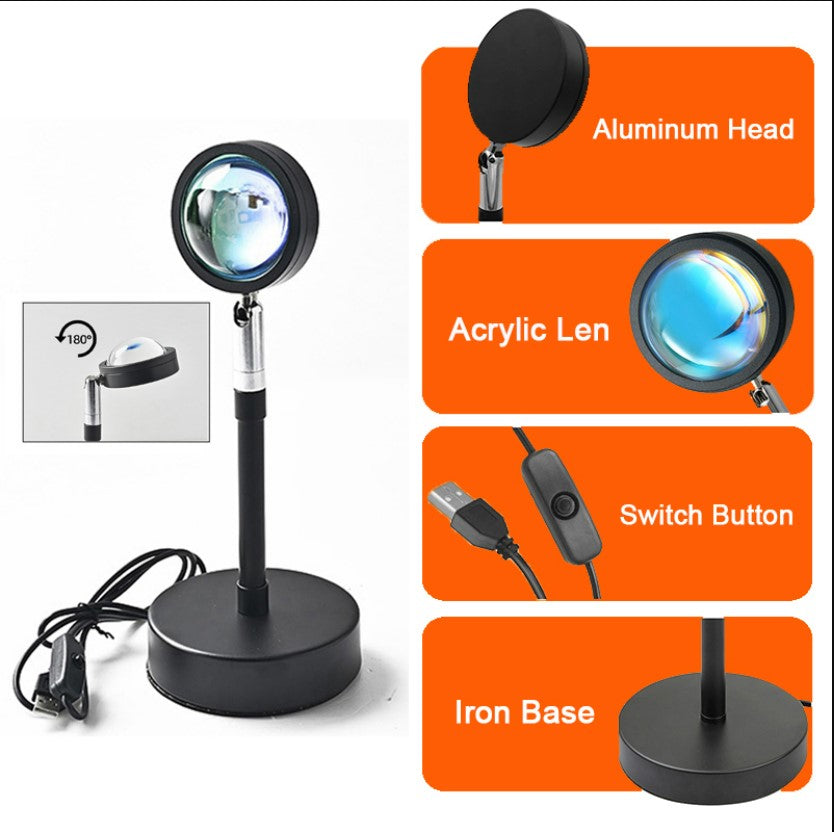 Sunset Projection Light RGB 16 Colors