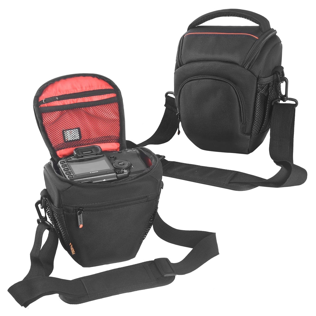 DSLR Camera Shoulder Bag Crossbody Black