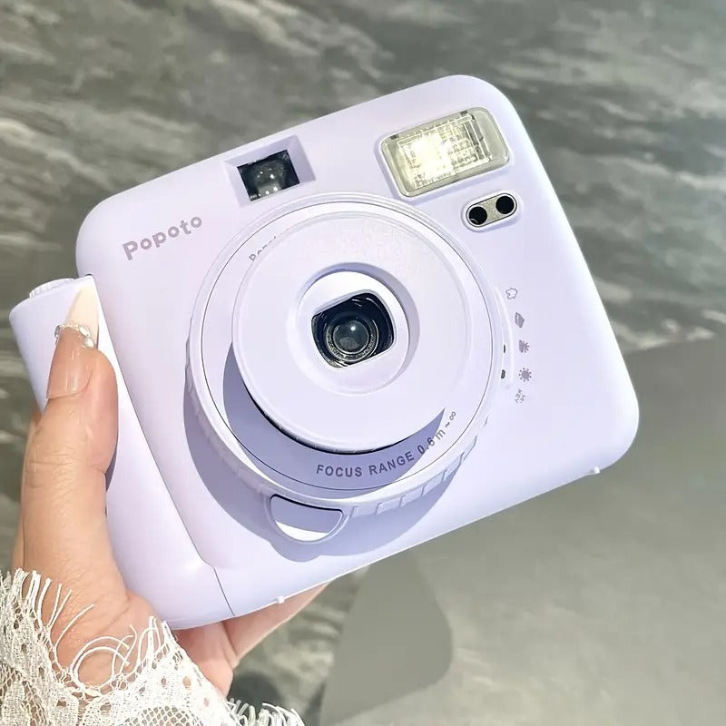 Instant Camera Gift Bundle with PU Case